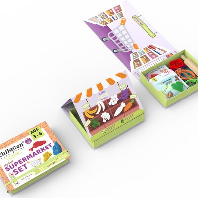 Play dough games - Super market -