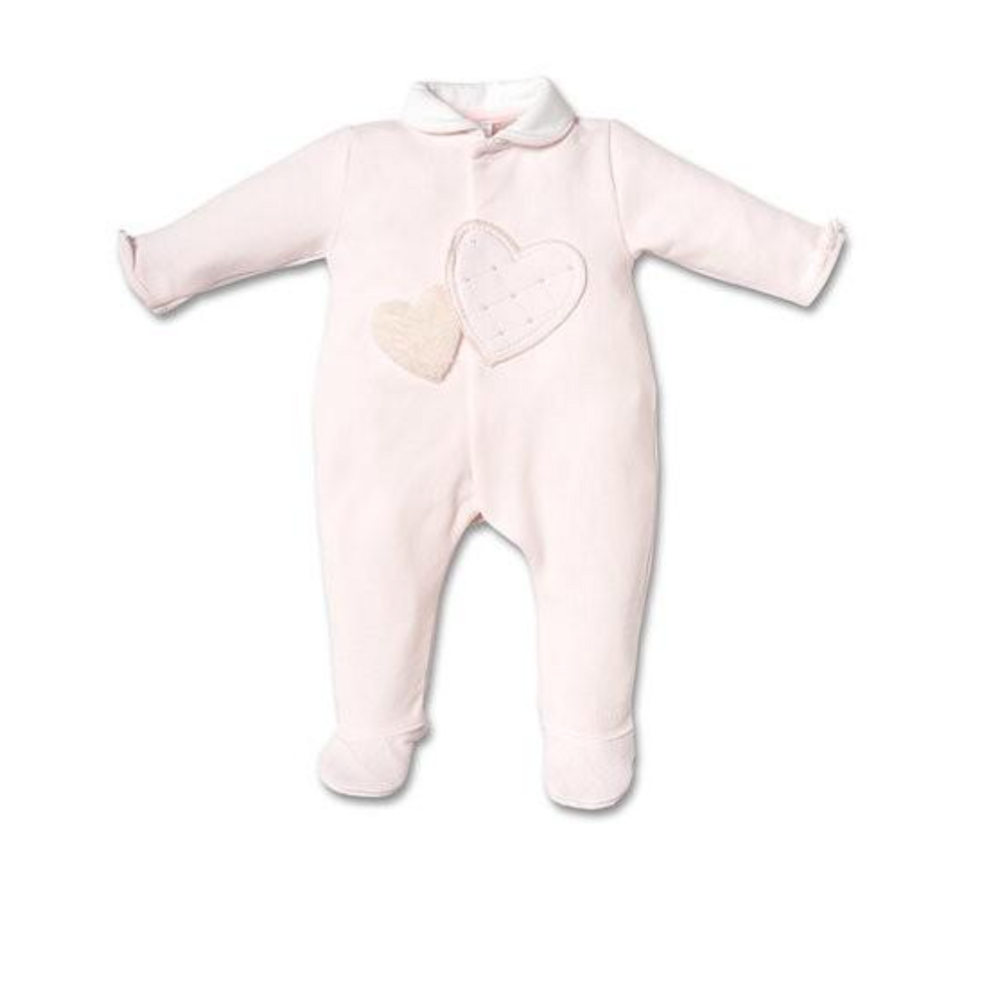 Babypakje 2 hartjes Blushpink