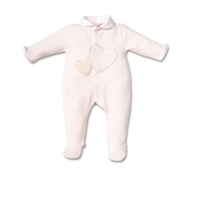 Babypakje 2 hartjes Blushpink