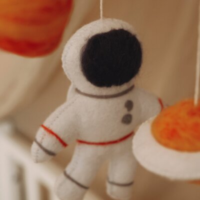 Babymobiel - handgemaakt Astronaut Babymobiel - handgemaakt Astronaut
