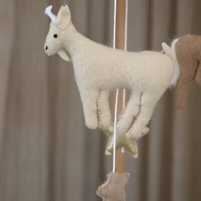 Babymobiel - handgemaakt Boerderijdieren Babymobiel - handgemaakt Boerderijdieren