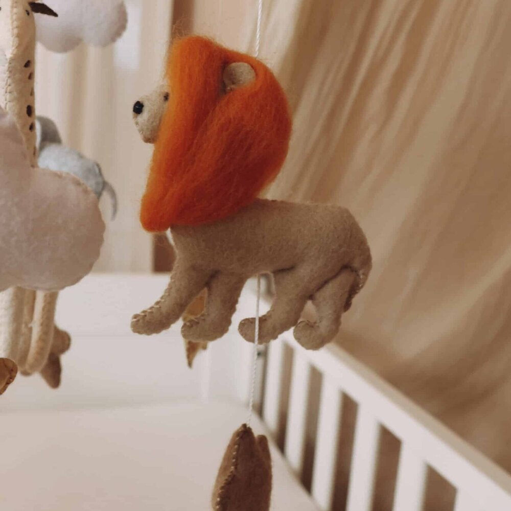 Babymobiel - handgemaakt Safari Babymobiel - handgemaakt Safari