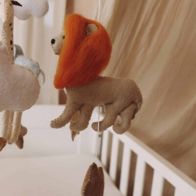 Babymobiel - handgemaakt Safari Babymobiel - handgemaakt Safari