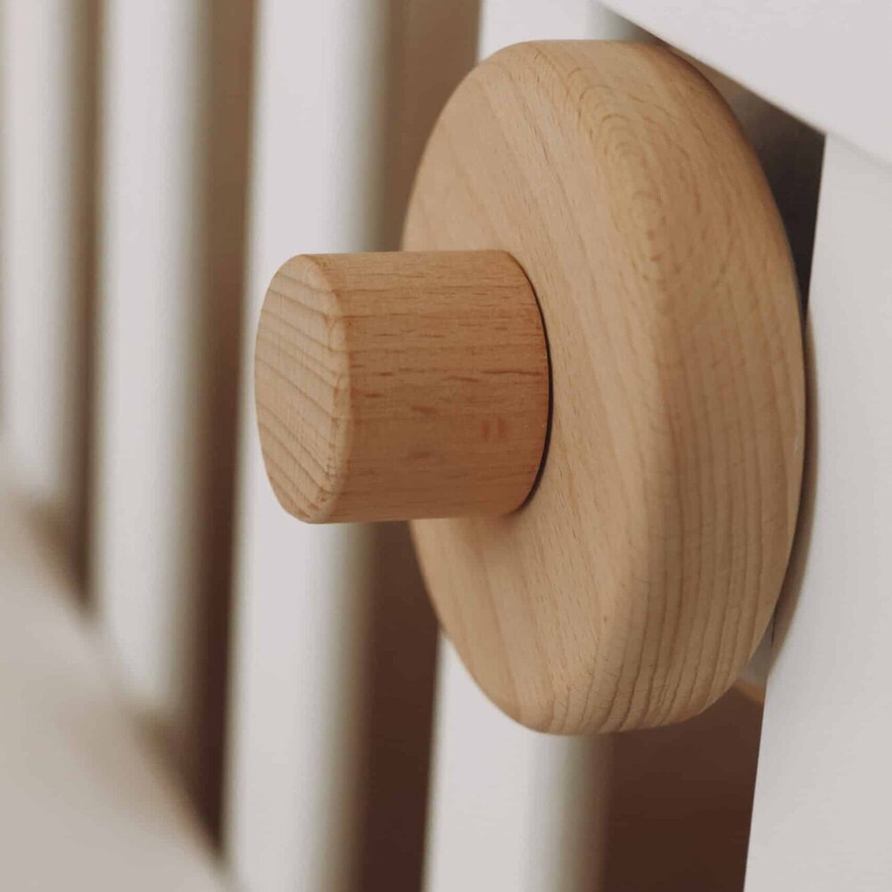 Houten arm babymobiel Houten arm babymobiel