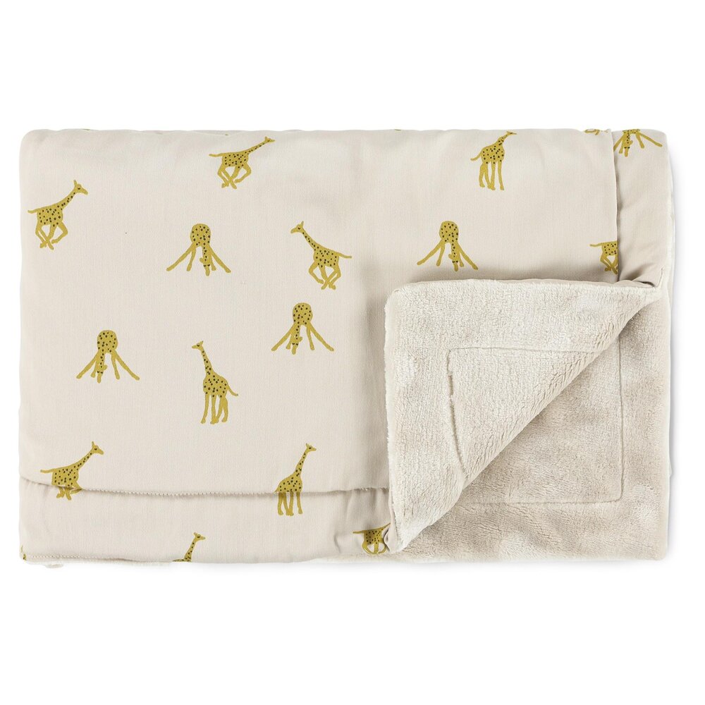 Fleece Deken - 75x100cm Groovy giraffe