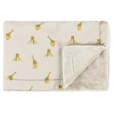 Fleece Deken - 75x100cm Groovy giraffe