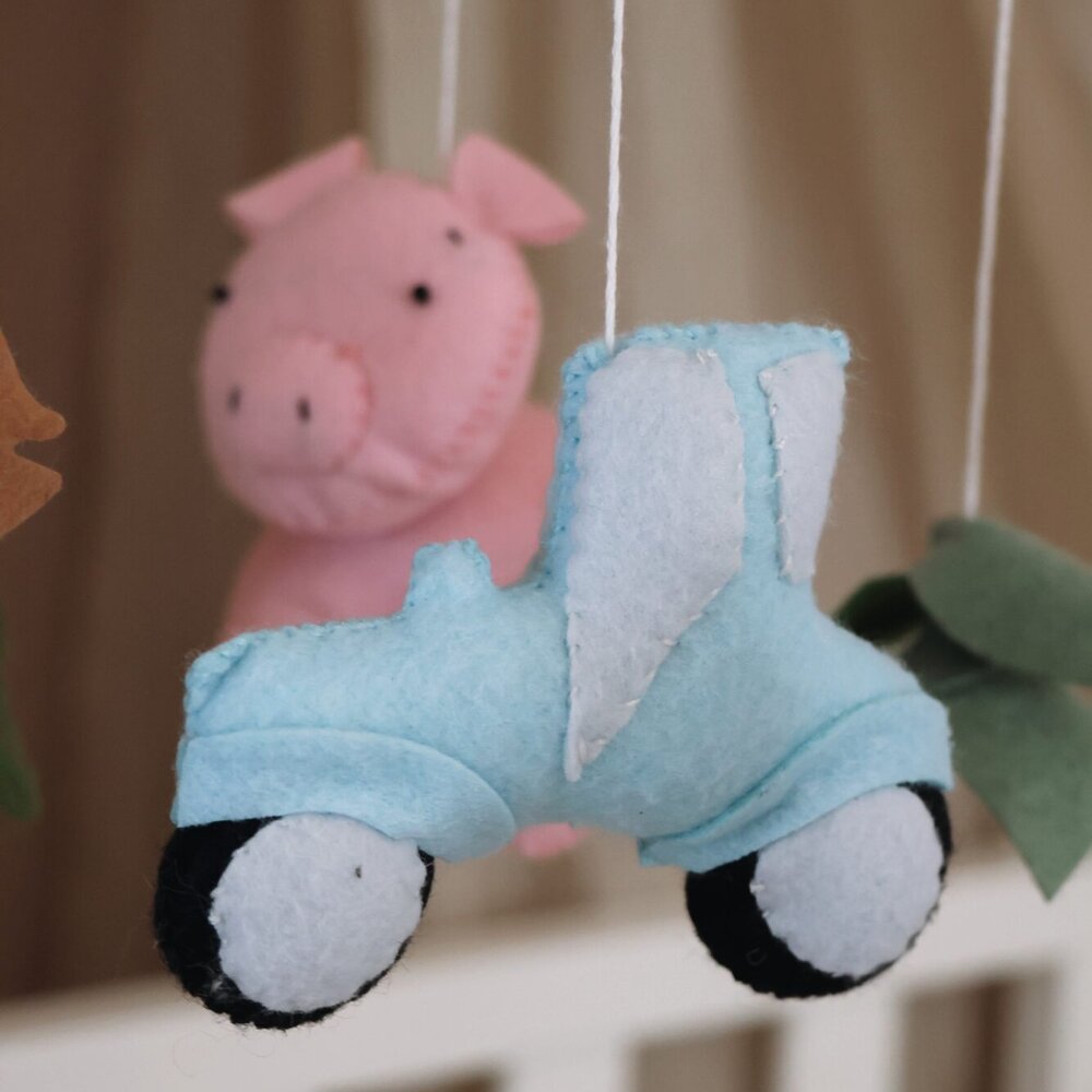 Babymobiel - handgemaakt Boerderij Babymobiel - handgemaakt Boerderij