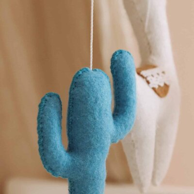 Babymobiel - handgemaakt Lama Babymobiel - handgemaakt Lama