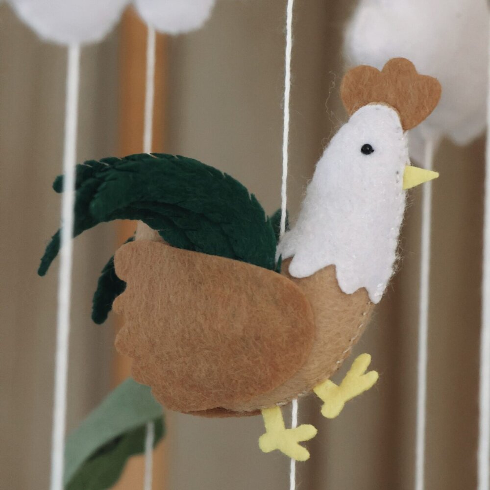 Babymobiel - handgemaakt Boerderij Babymobiel - handgemaakt Boerderij