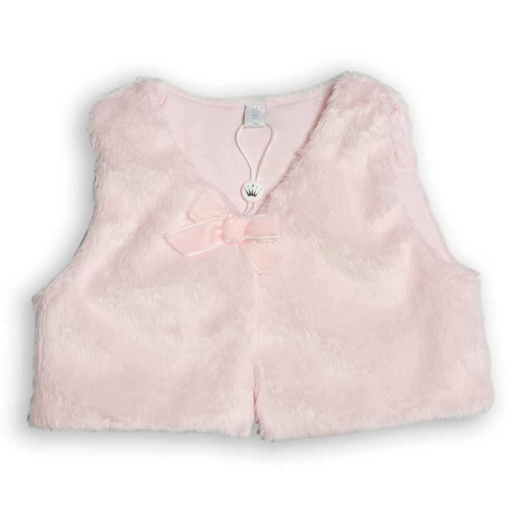 Gilet roze teddy Pink