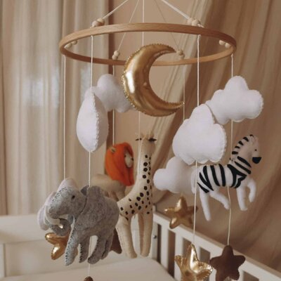 Babymobiel - handgemaakt Safari Babymobiel - handgemaakt Safari