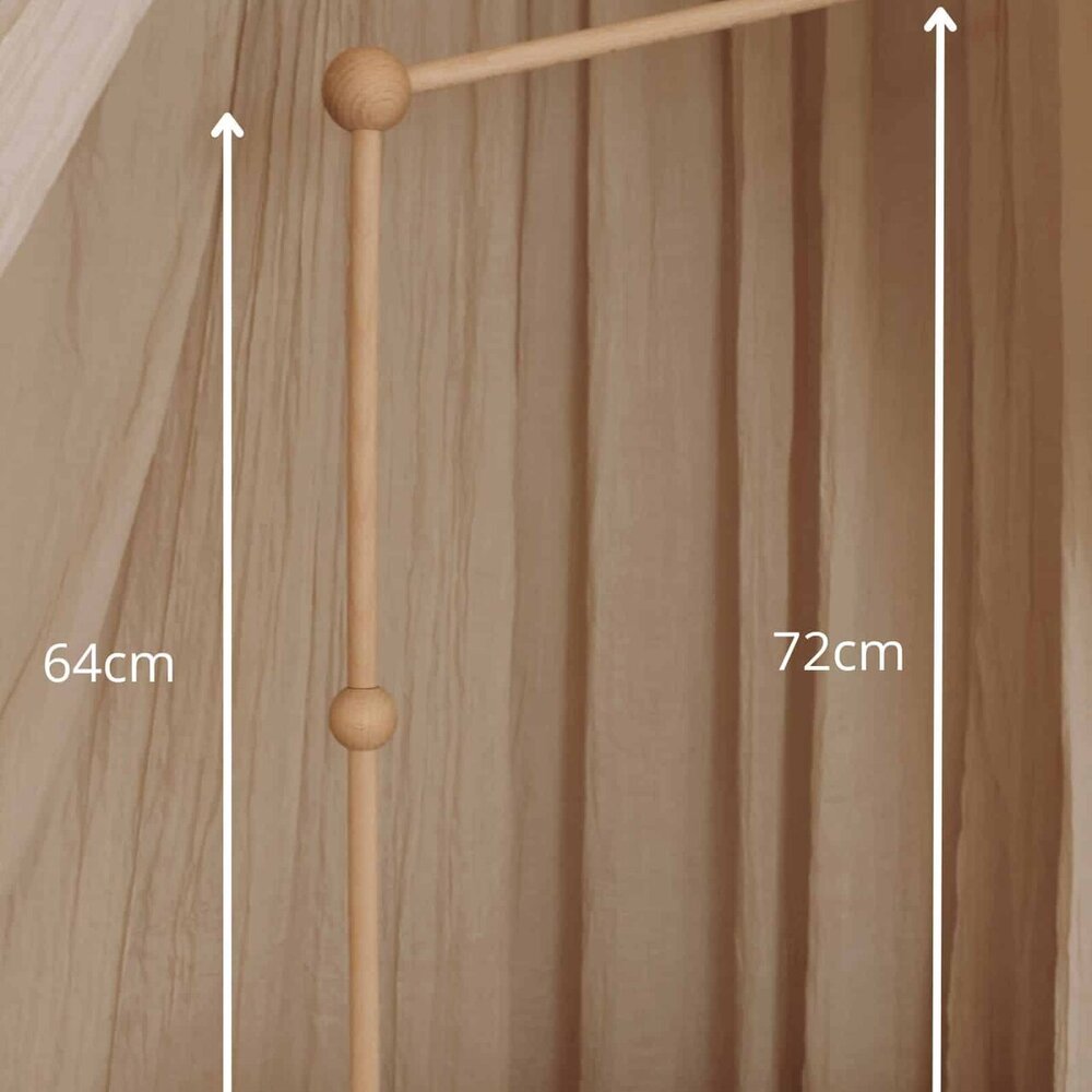 Houten arm babymobiel Houten arm babymobiel