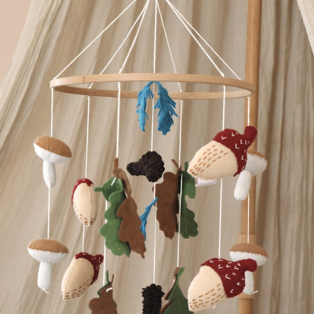 Babymobiel - handgemaakt Herfst Babymobiel - handgemaakt Herfst