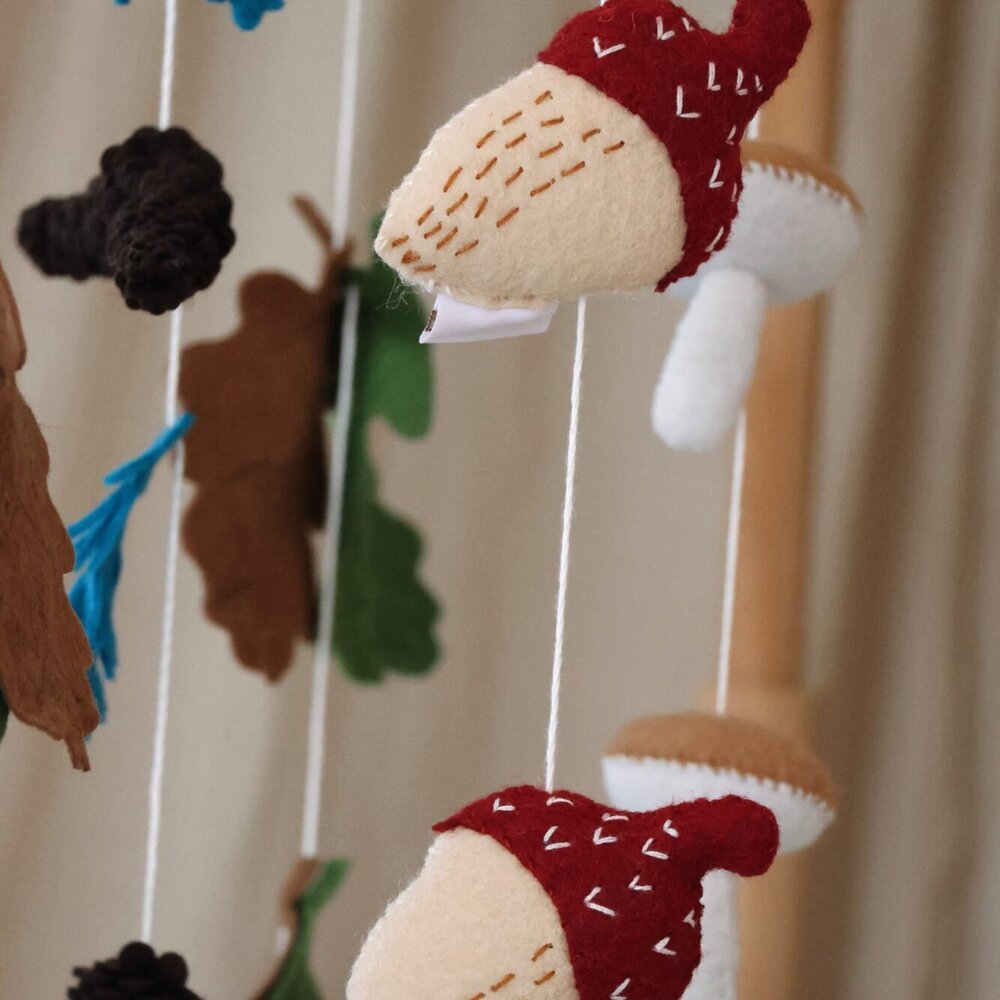 Babymobiel - handgemaakt Herfst Babymobiel - handgemaakt Herfst