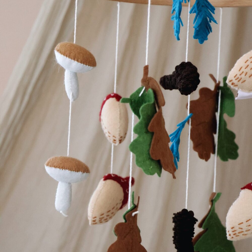 Babymobiel - handgemaakt Herfst Babymobiel - handgemaakt Herfst