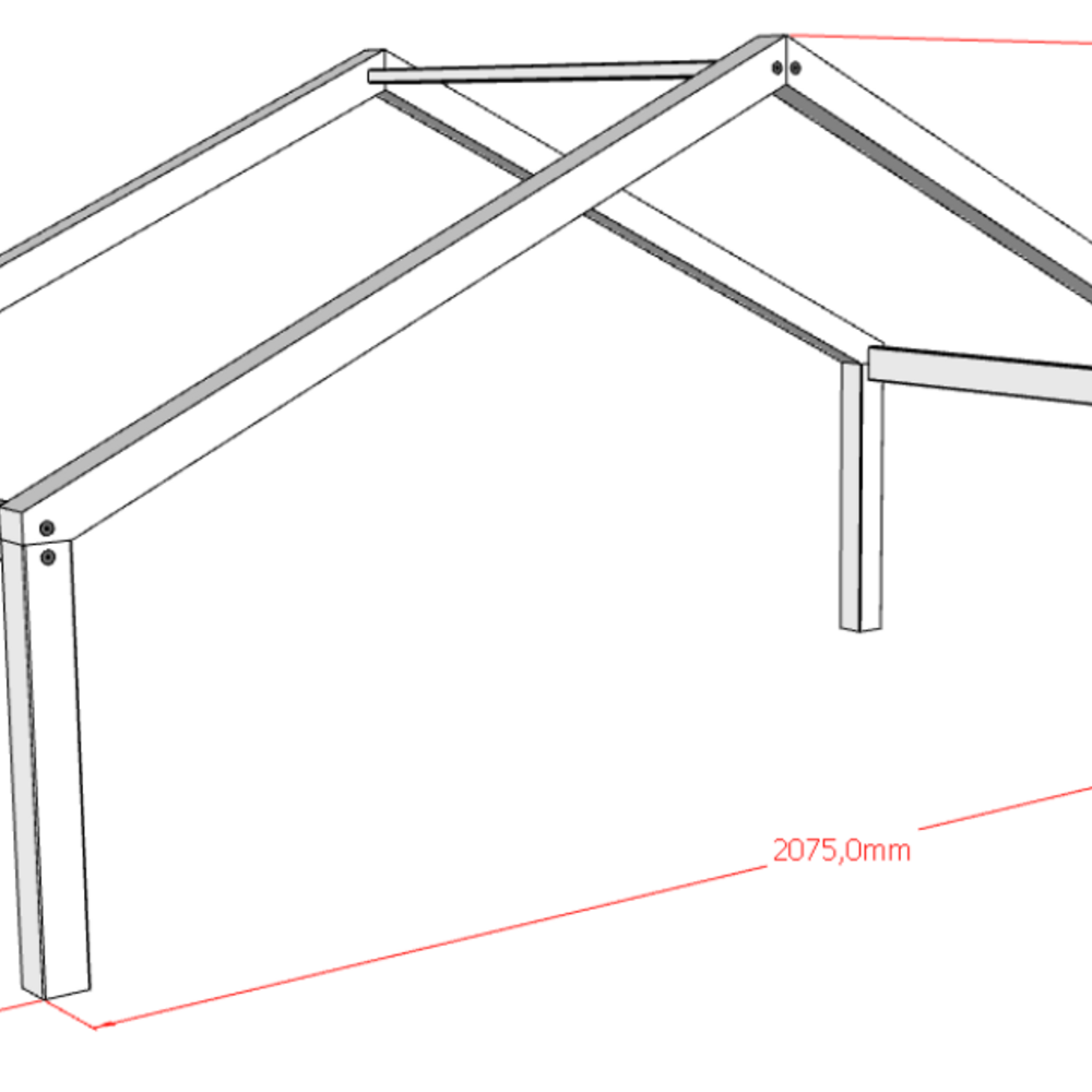 Forrest dak voor fokb9012 Eik Forrest dak voor fokb9012 Eik