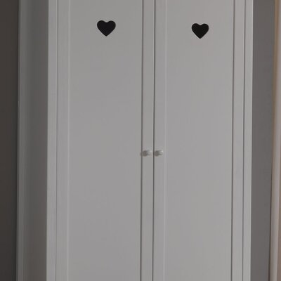 Amori 2 deurs kleerkast Wit Amori 2 deurs kleerkast Wit