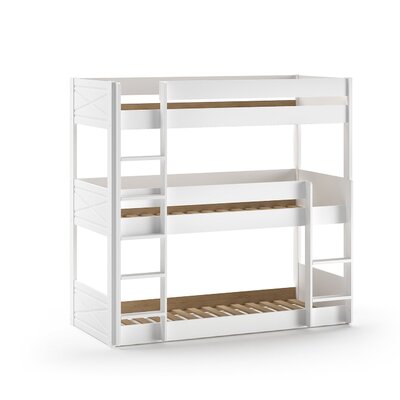 Scott triple stapelbed 90 x 200 cm Wit Scott triple stapelbed 90 x 200 cm Wit