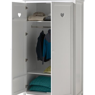 Amori 2 deurs kleerkast Wit Amori 2 deurs kleerkast Wit