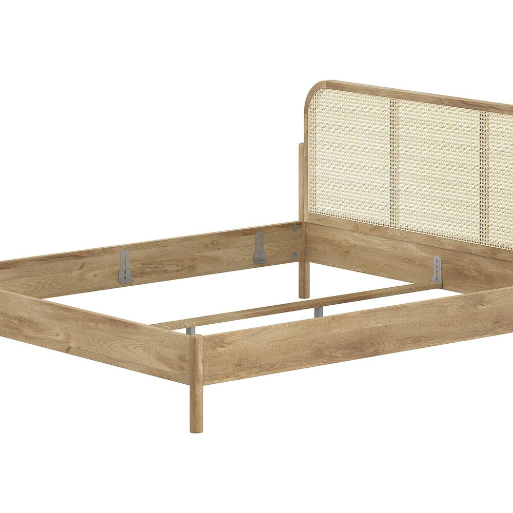 Olive bed 180 x 200 cm rotan eik - Olive bed 180 x 200 cm rotan eik -
