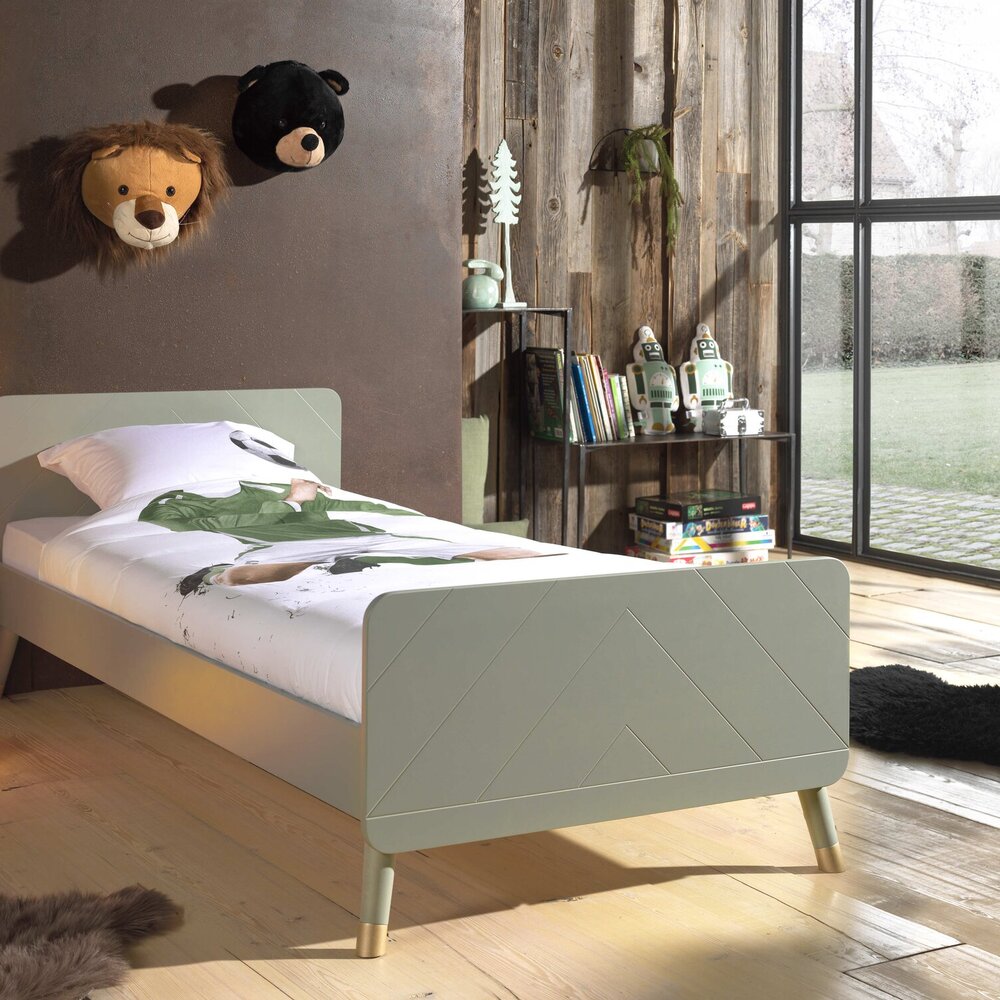 Billy bed 90 x 200 cm Olive green Billy bed 90 x 200 cm Olive green