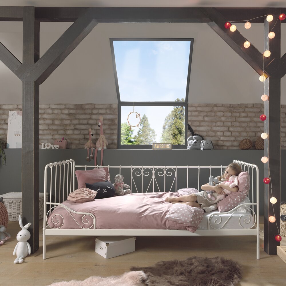 Alice kajuitbed 90 x 200 cm Wit