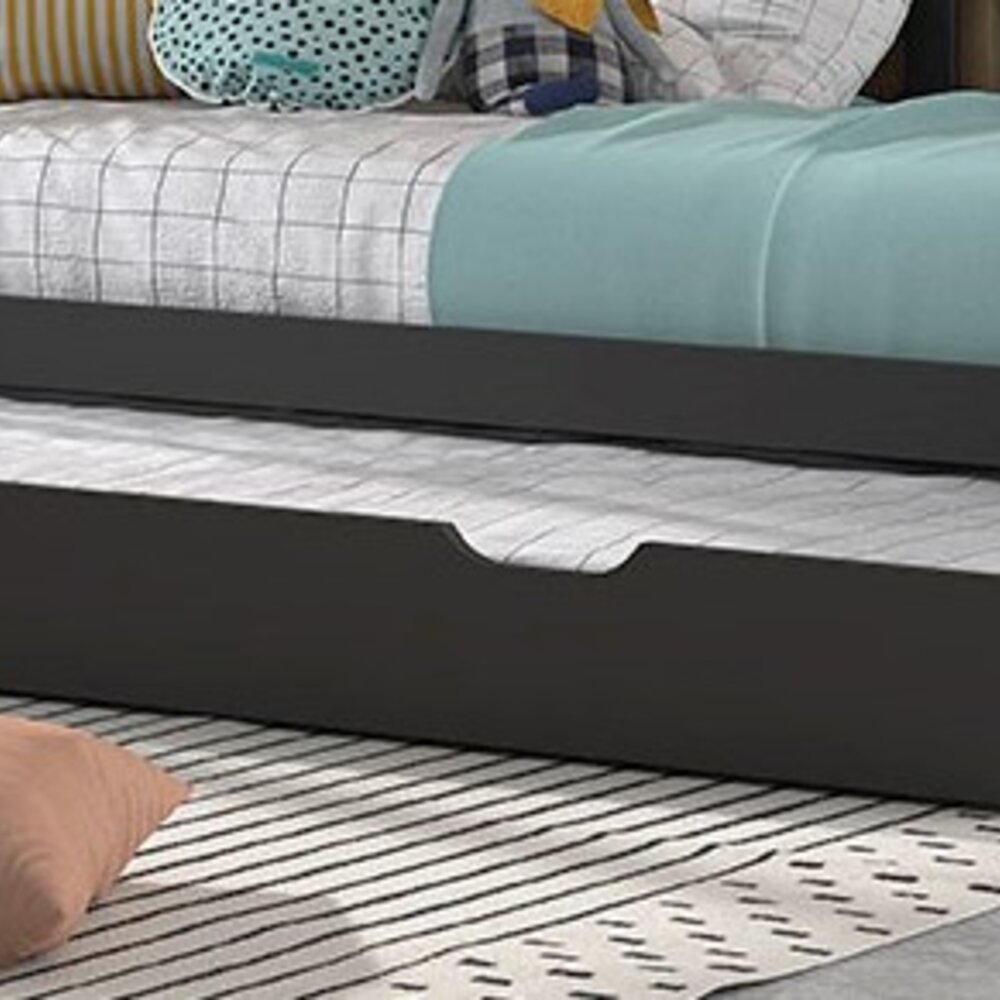 Dallas bedlade Antraciet