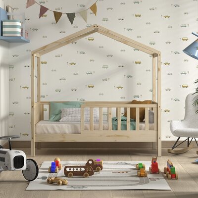 Dallas peuter huisbed 70 x 140 cm Natuur