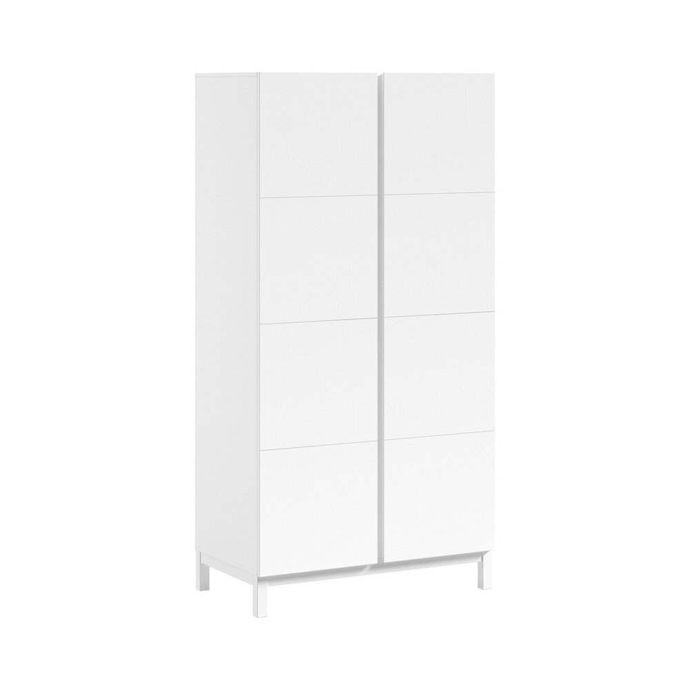 Eva 2 deurs kleerkast Wit Eva 2 deurs kleerkast Wit