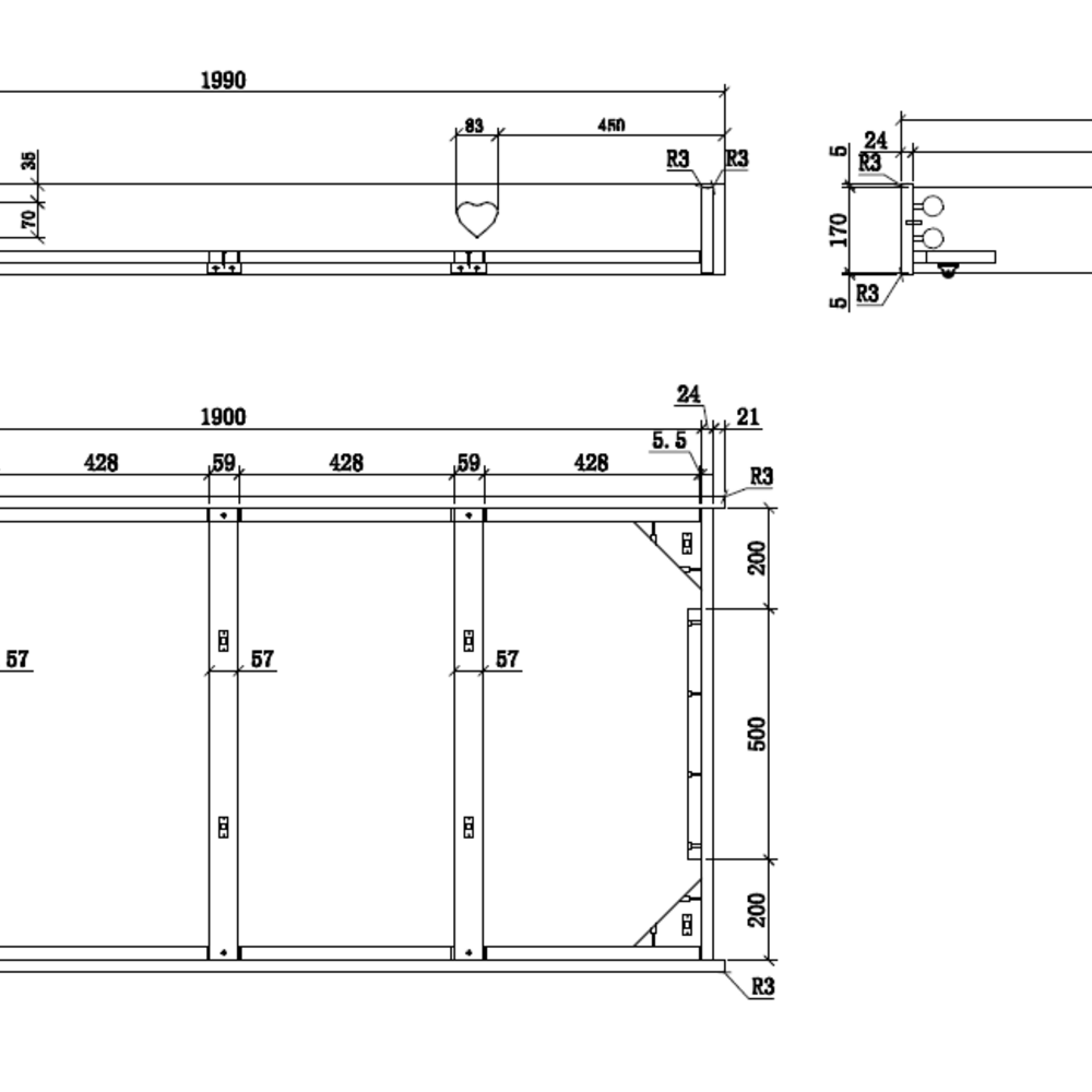 Amori bedlade Wit Amori bedlade Wit