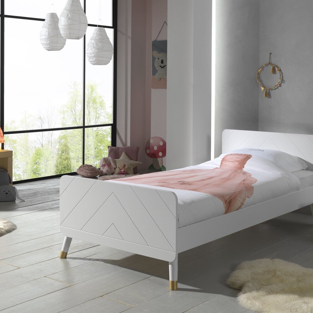 Billy bed 90 x 200 cm Satin white Billy bed 90 x 200 cm Satin white