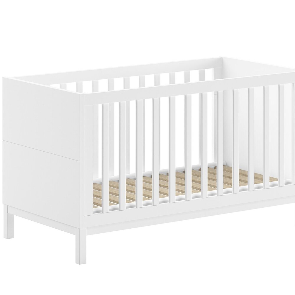 Eva baby-/peuterbed 70 x 140 cm Wit