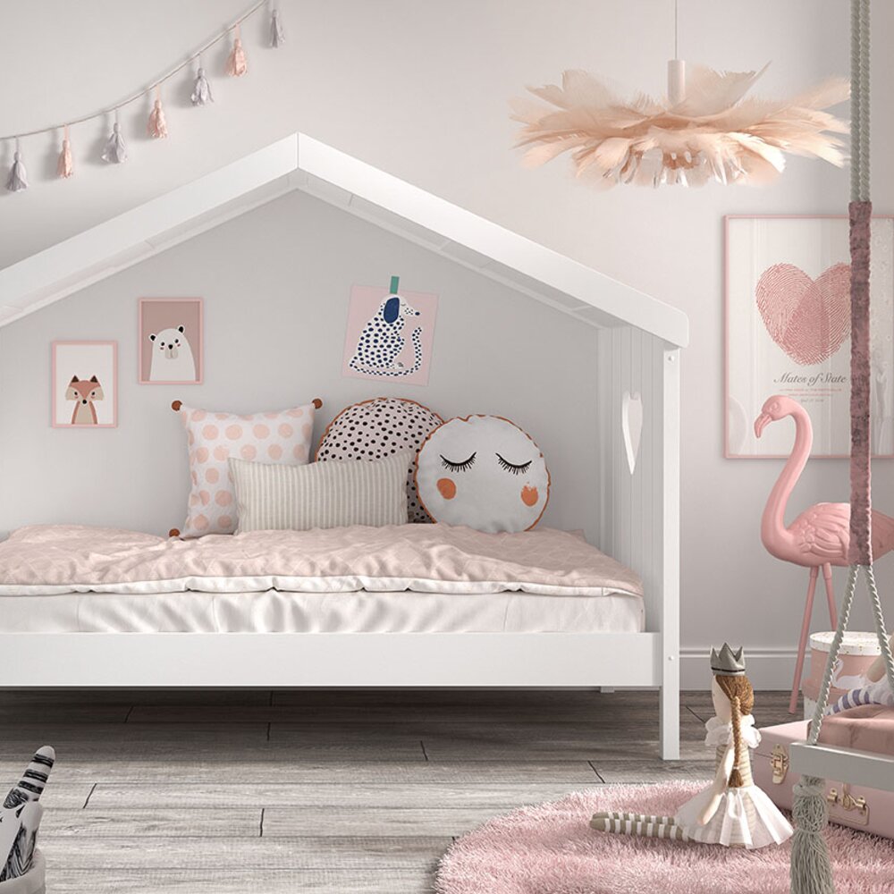 Amori 90 huisbed 90 x 200 cm Wit