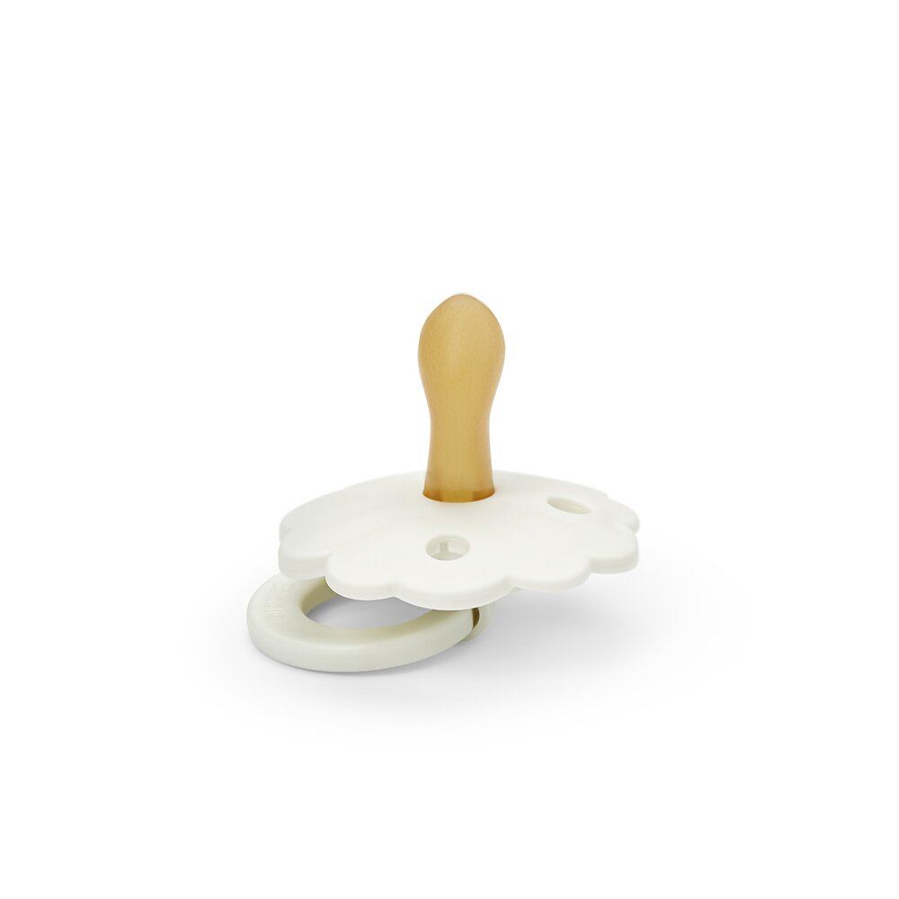 Binky Bloom 3m+ Latex Vanilla White