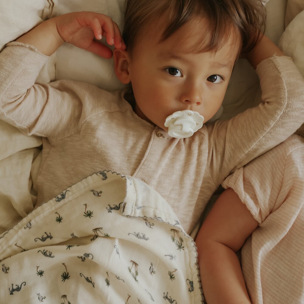 Binky Bloom 3m+ Latex Vanilla White