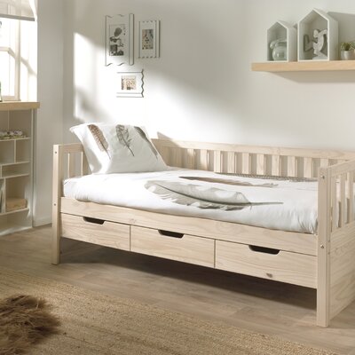 Fritz kajuitbed (91) 90 x 200 cm Milky pine