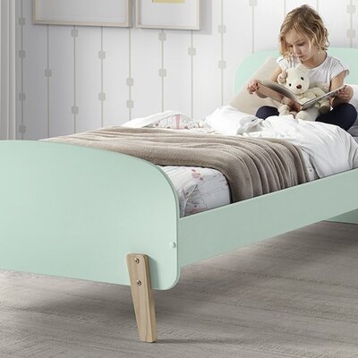 Kiddy bed 90 x 200 cm Muntgroen
