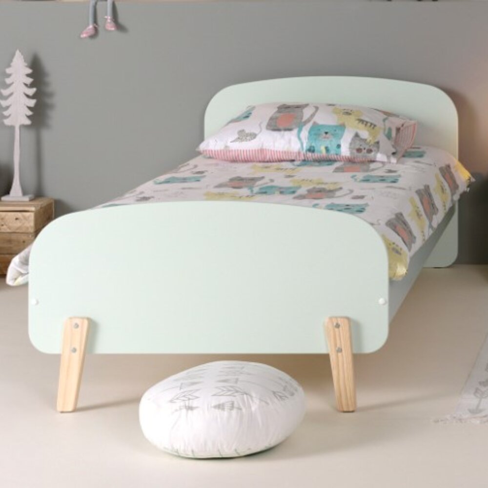 Kiddy bed 90 x 200 cm Muntgroen