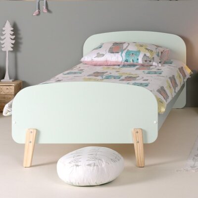 Kiddy bed 90 x 200 cm Muntgroen