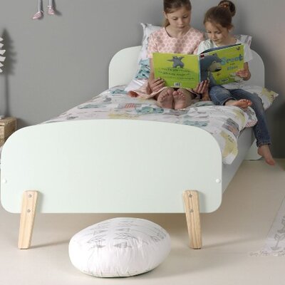 Kiddy bed 90 x 200 cm Muntgroen