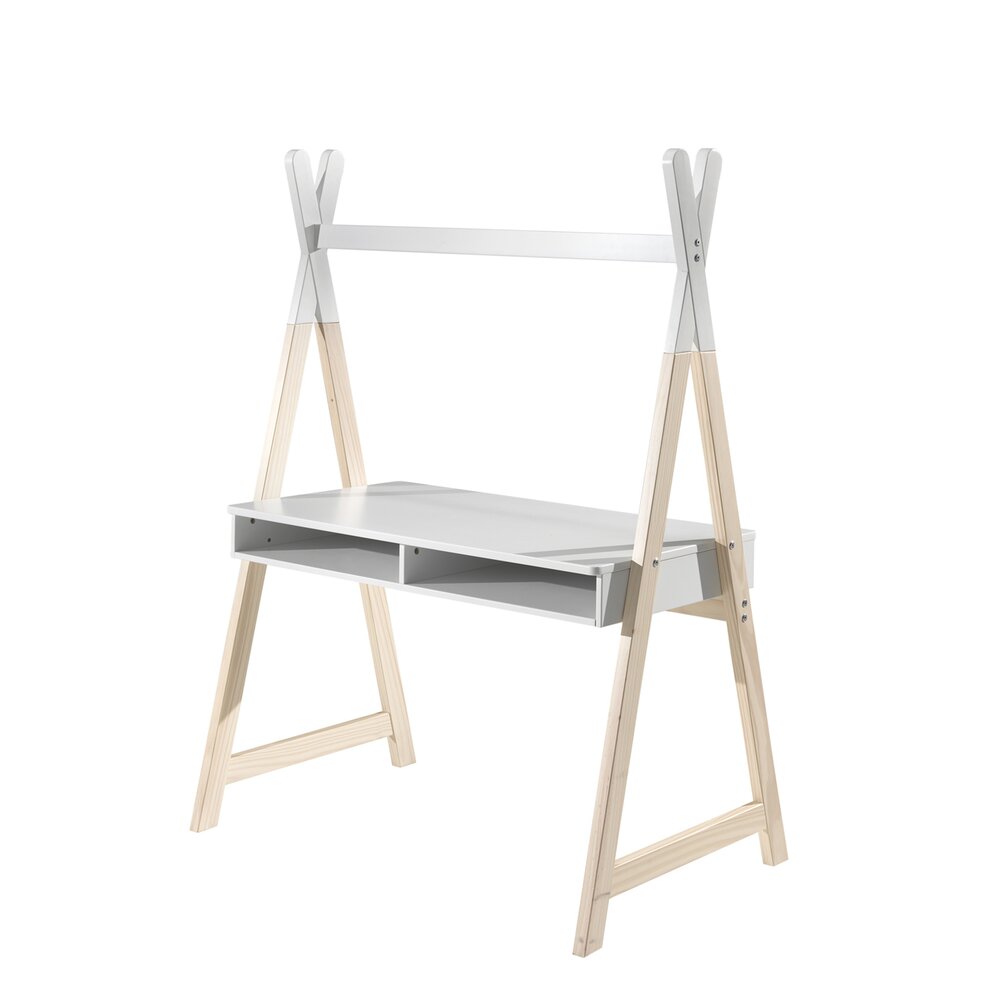 Kiddy bureau tipi Wit