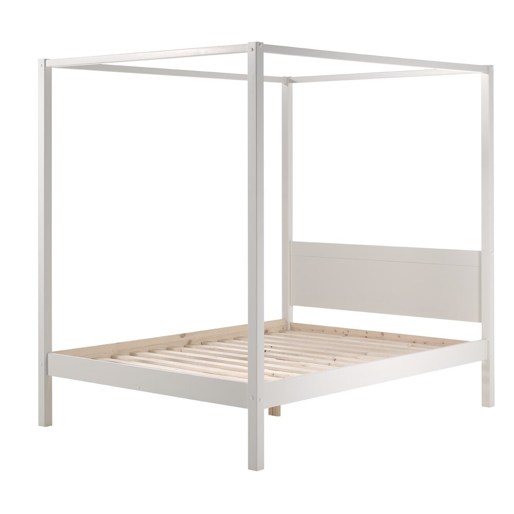 Pino hemelbed 140 x 200 cm Wit