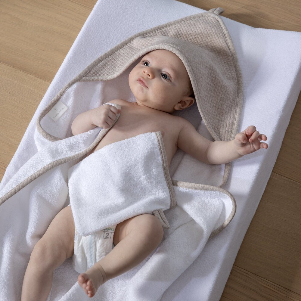 Kaphanddoek + washand 70x70 cm Cosy collectie