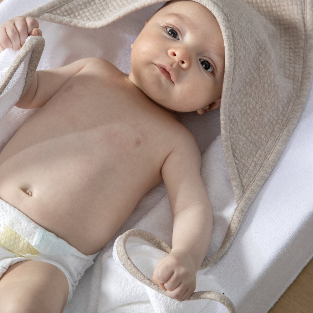 Kaphanddoek + washand 70x70 cm Cosy collectie