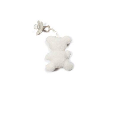 Fopspeen-knuffelbeertje Wit Fopspeen-knuffelbeertje Wit