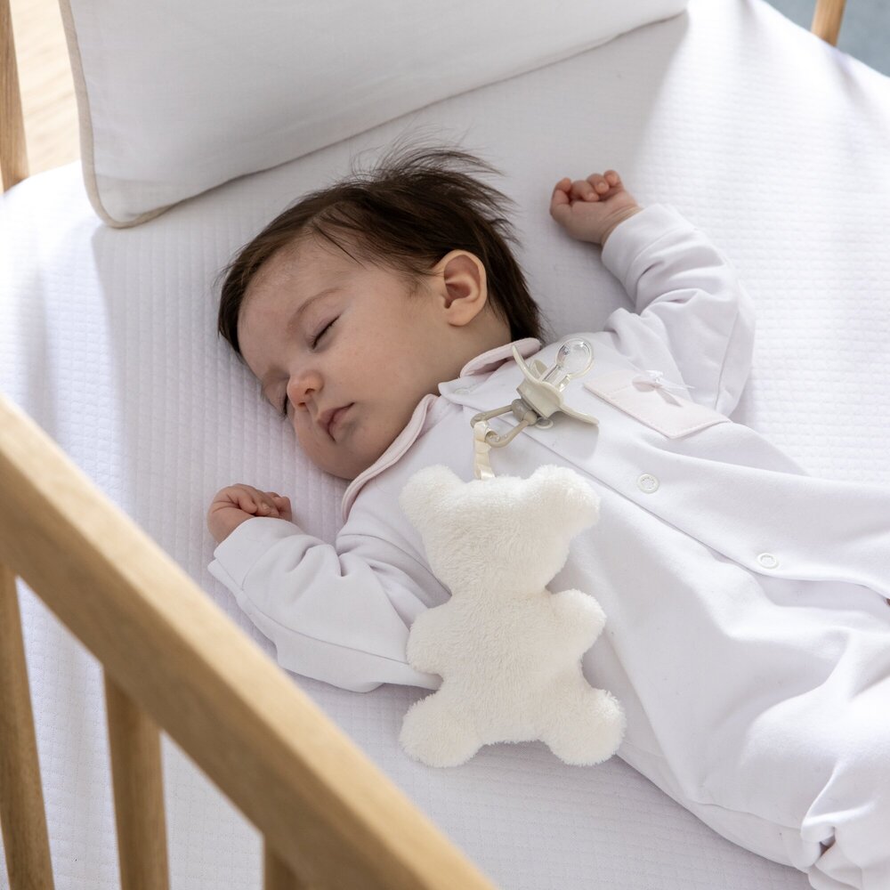 Fopspeen-knuffelbeertje Wit Fopspeen-knuffelbeertje Wit