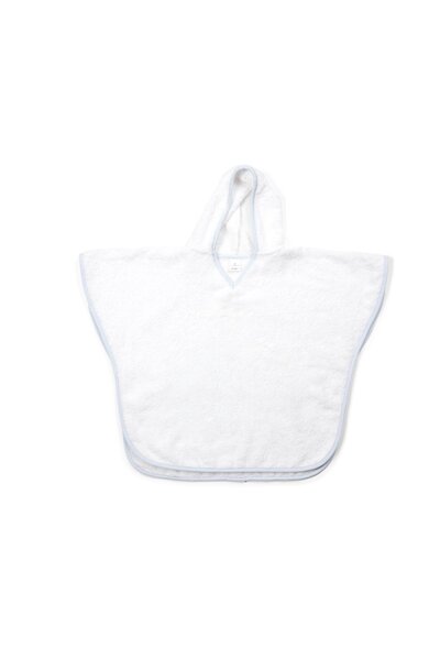 Poncho Robin detail Blauw