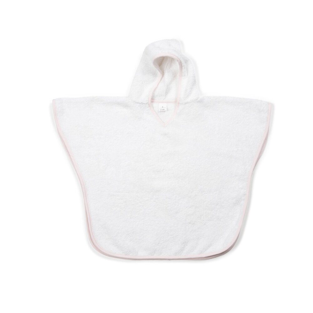 Poncho Robin detail Roze Poncho Robin detail Roze