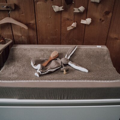 Aankleedkussenhoes Faro 45x73 cm caffe