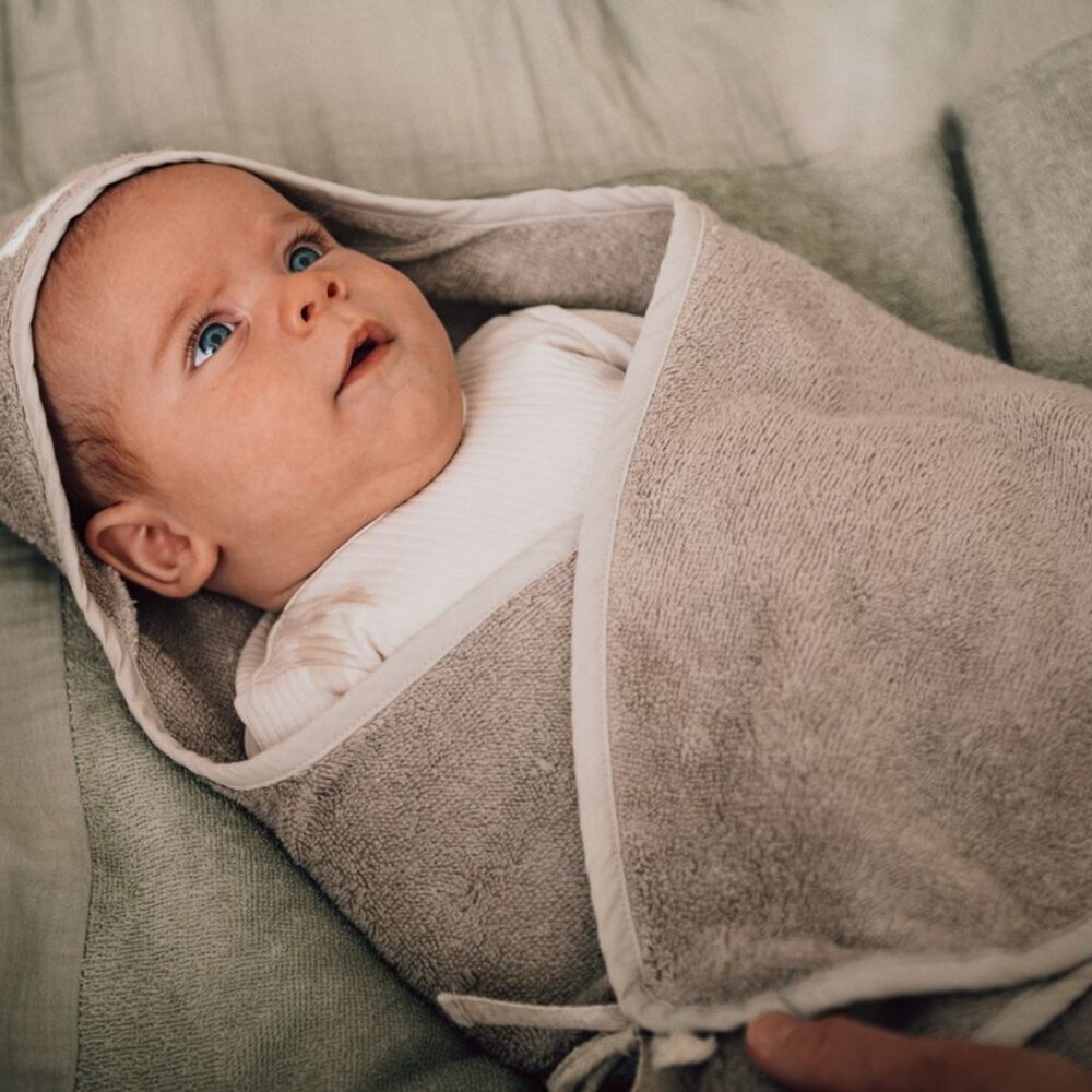 Omslagdoek newborn Dijon Daily clay